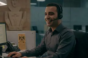        البائعون في مركز الاتصال   